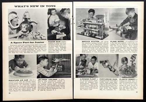 1960 toy pictorial ideal astro - toy,